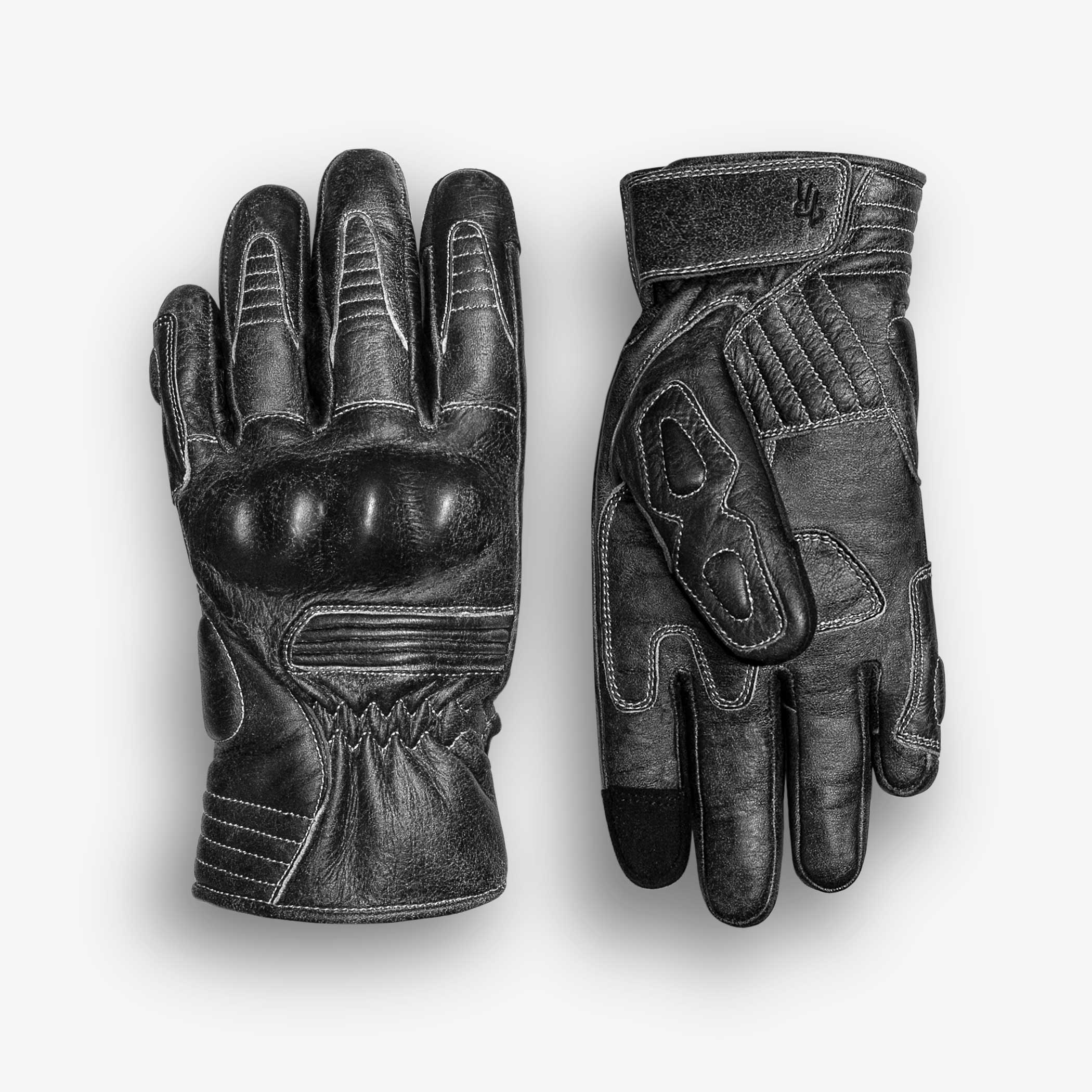 Weathered Black - Motorcycle Gloves - Image 3